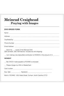 DVD Order Form